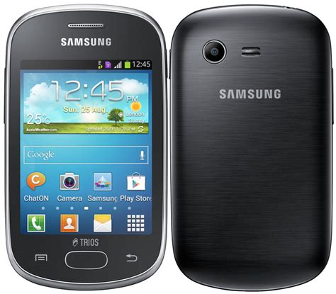 triple sim smartphone|Samsung Galaxy Star Trios: triple SIM Android smartphone.